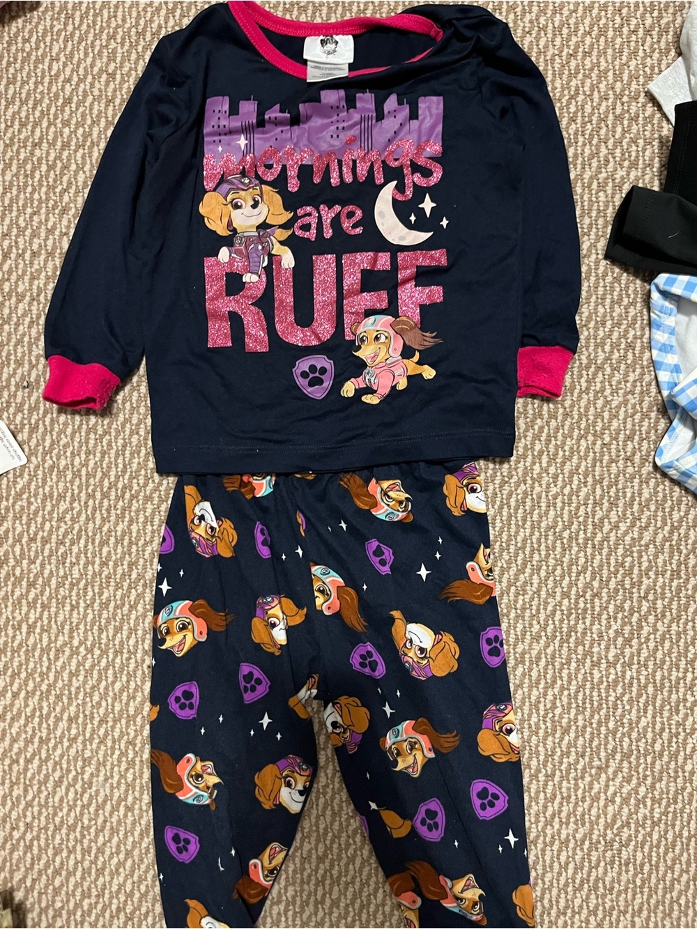 Girls 2T Paw Patrol Pajama Set